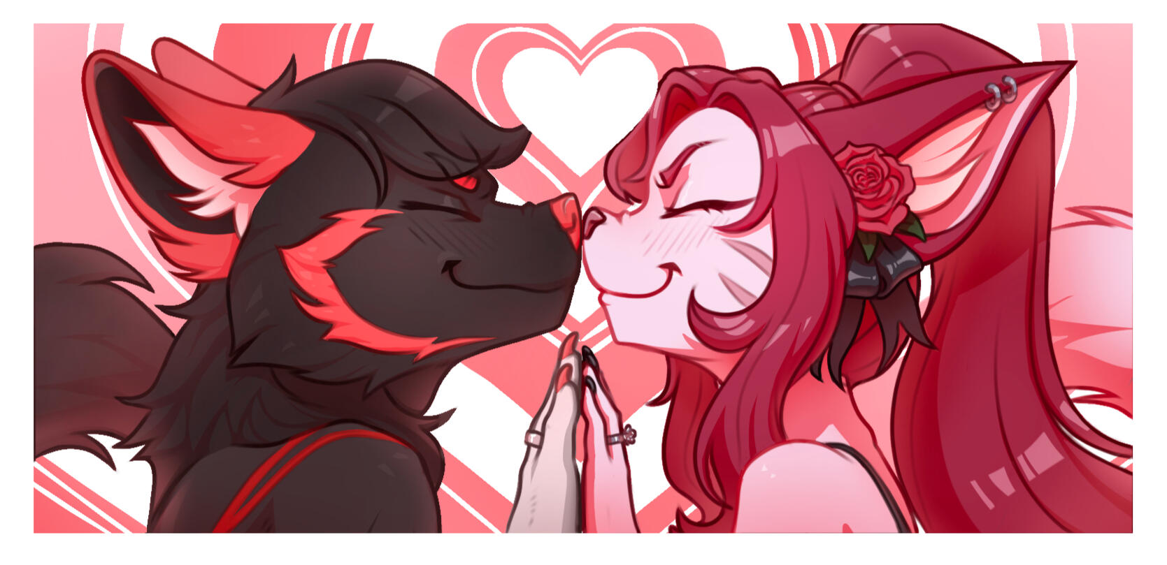 ValentinesIconYCH_ladyofroses