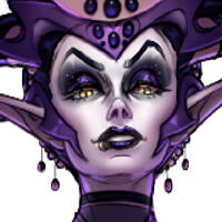 Galaxia - The Queen of Shadows (ArtFight Portrait)